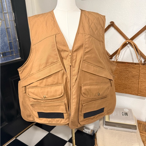 Cabela's Brown Utility Vest - Picture 2 of 11